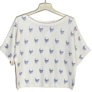 360 Cashmere | Skull Cashmere Sam Boxy Sweater Size Medium
